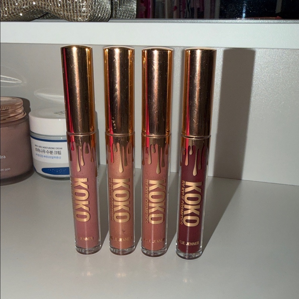 Koko by Kylie cosmetics color gorg,sugarplum,bunny, unknown